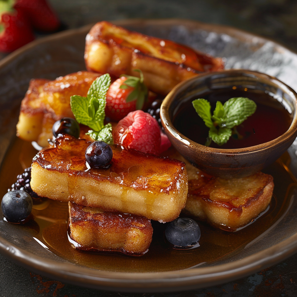 Quick French Toast Sticks with Maple Syrup: Irresistibly Delicious! 3 Quick French Toast Sticks with Maple Syrup