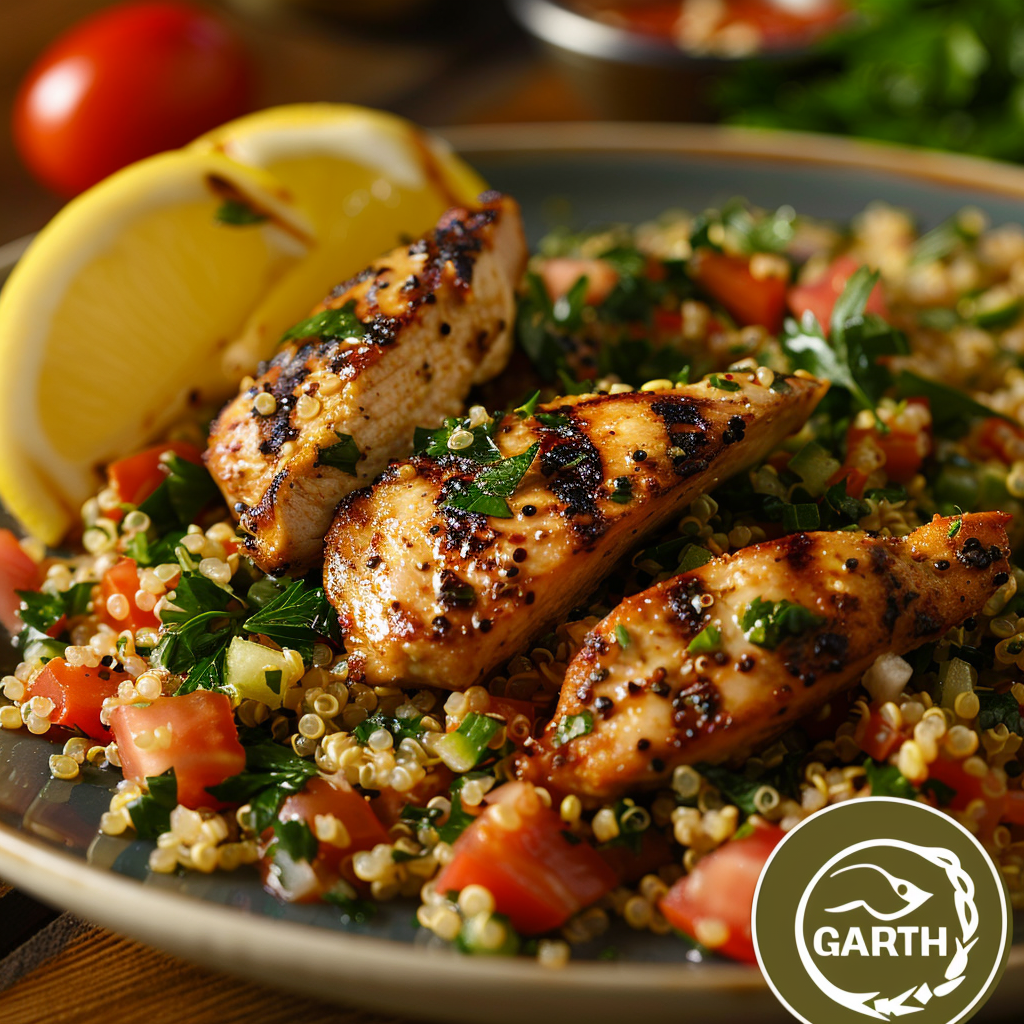 Quinoa Tabouleh & Grilled Chicken