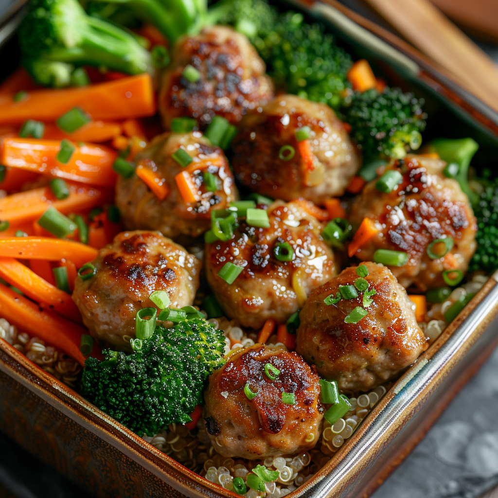 Quinoa & Turkey Meatball Meal Prep: Effortless Healthy Dinners 3 Quinoa & Turkey Meatball Meal Prep