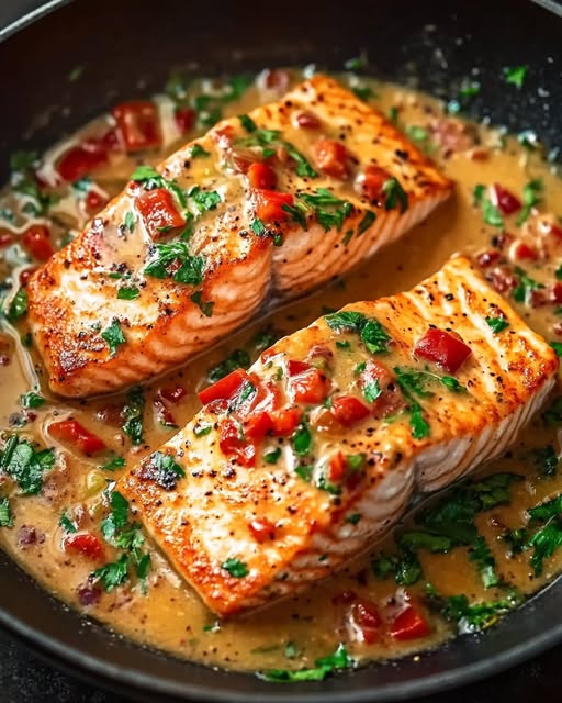 Roasted Pepper Salmon