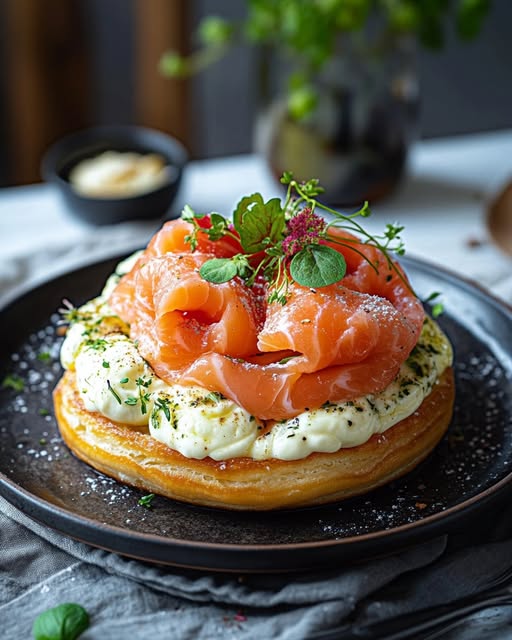 Savory Salmon Choux