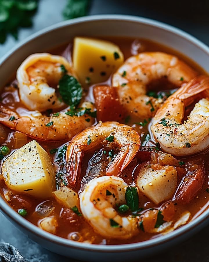 Seafood Bouillabaisse Delight