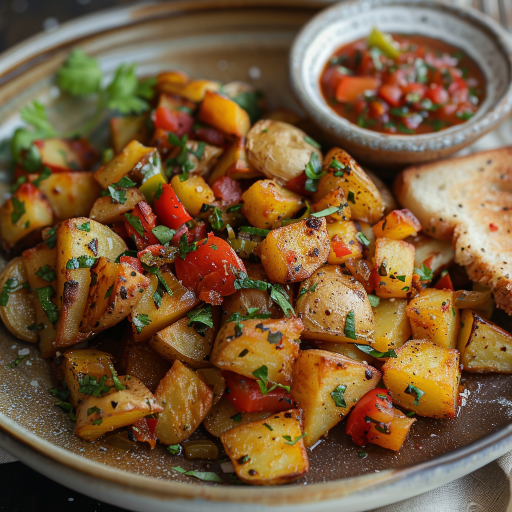 Sheet Pan Breakfast Hash with Potatoes & Veggies: Quick & Delicious 4 Sheet Pan Breakfast Hash with Potatoes & Veggies