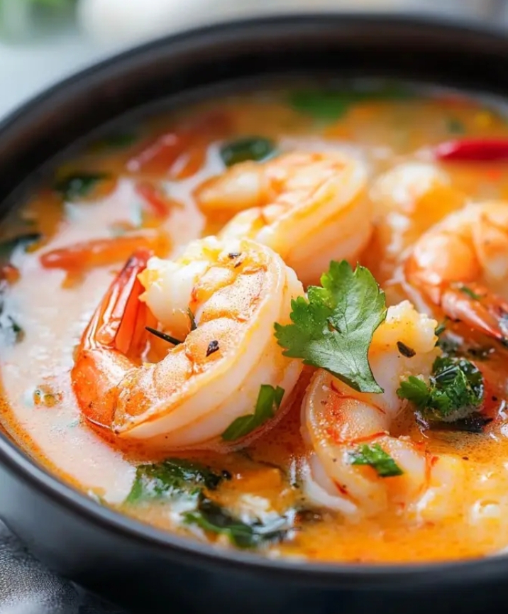 Shrimp Coconut Soup