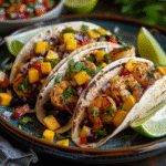 Shrimp Tacos with Mango Salsa