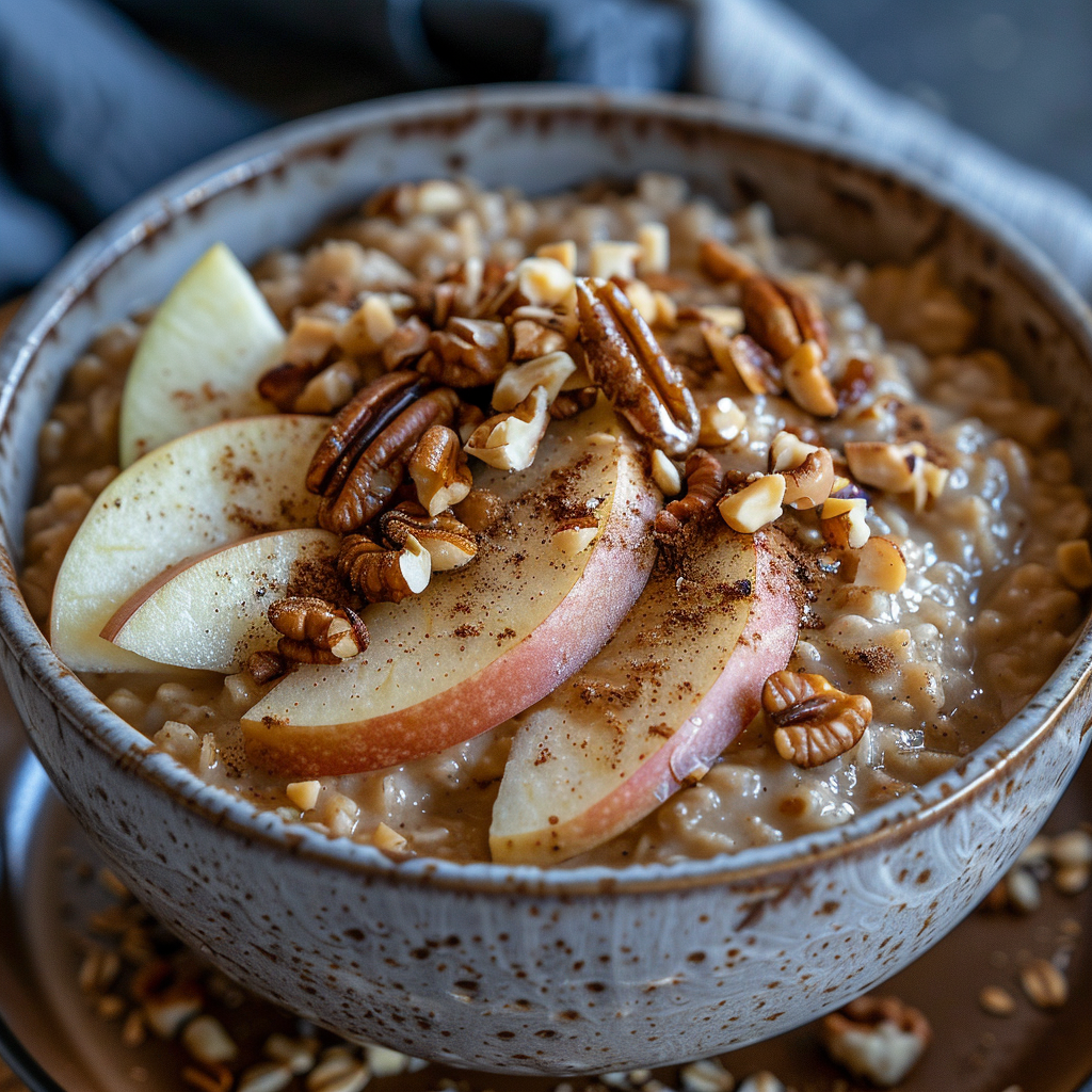Simple Cinnamon Apple Oatmeal: Irresistibly Delicious & Healthy Breakfast Idea 2 Simple Cinnamon Apple Oatmeal