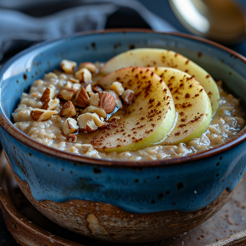 Simple Cinnamon Apple Oatmeal