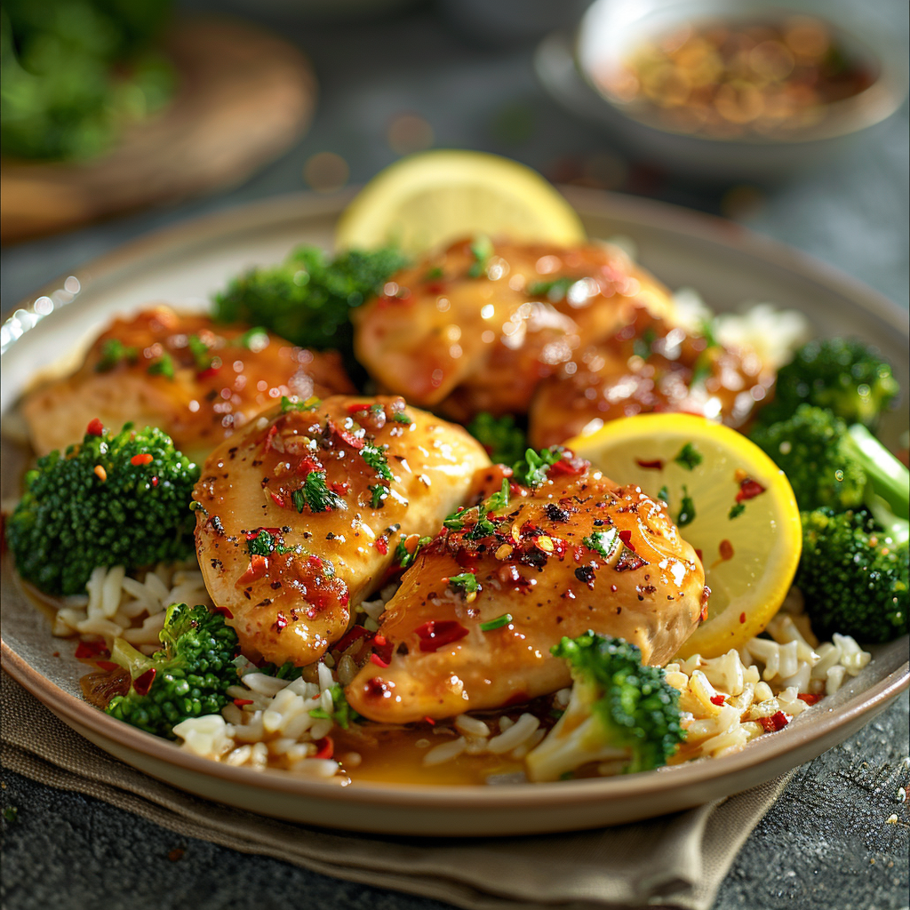 Slow Cooker Honey Garlic Chicken & Rice: Effortless Delight 3 Slow Cooker Honey Garlic Chicken & Rice