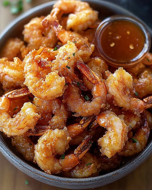Spicy Honey Shrimp