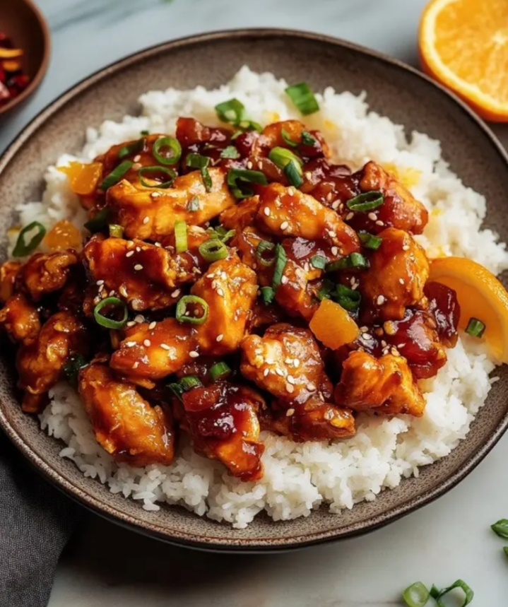 Spicy Orange Chicken