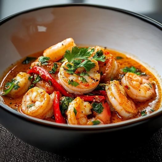 Spicy Singapore Shrimp