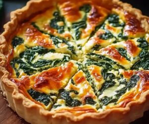 Spinach Ricotta Quiche: Effortlessly Delicious & Savory