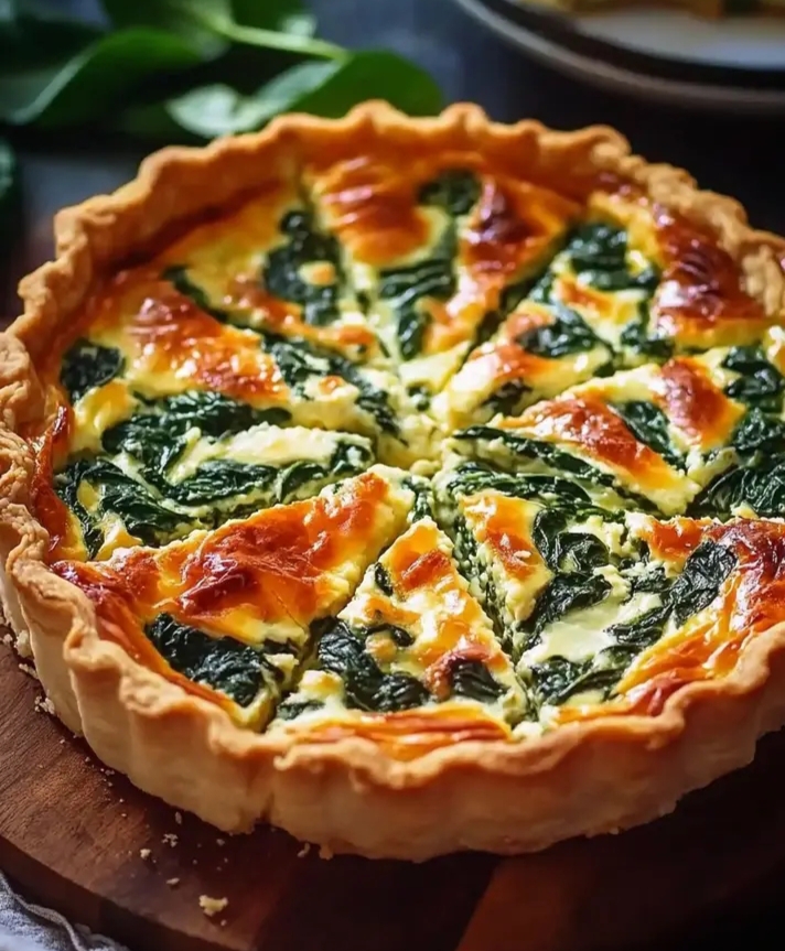 Spinach Ricotta Quiche