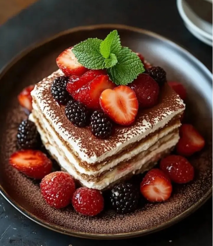 Strawberry Tiramisu Delight