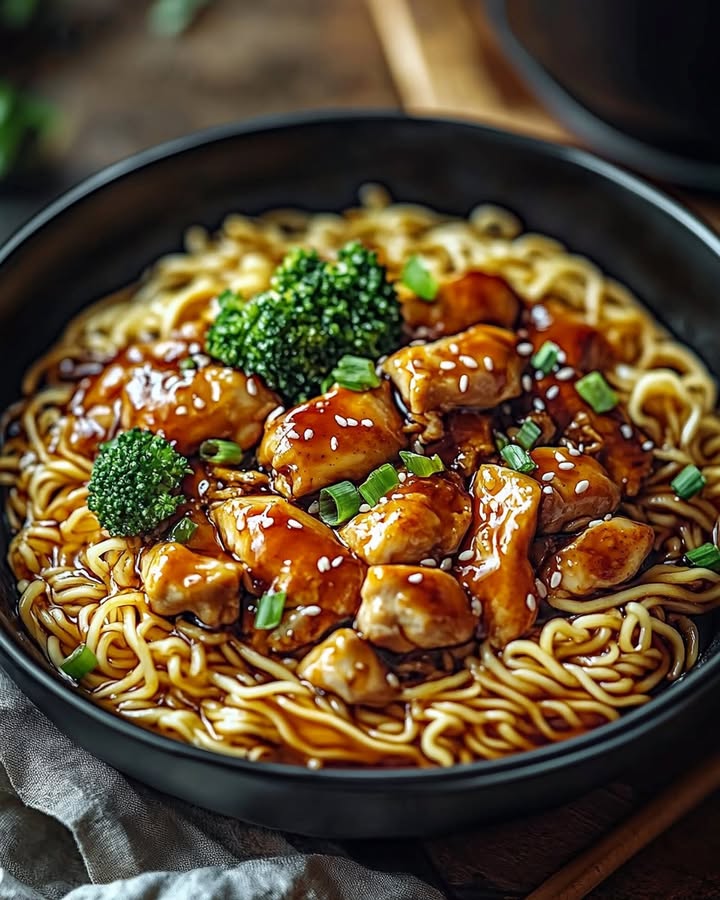 Teriyaki Chicken Noodles