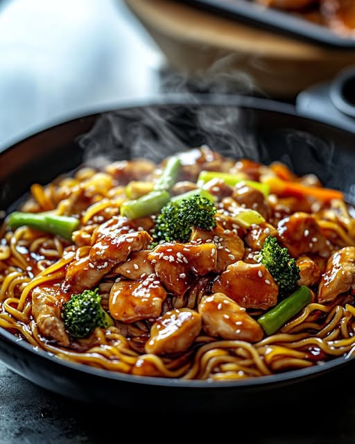 Teriyaki Chicken Noodles: Savory & Easy Recipe for Quick Dinners 2 Teriyaki Chicken Noodles