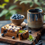 Vegan Banana Blueberry Breakfast Bread