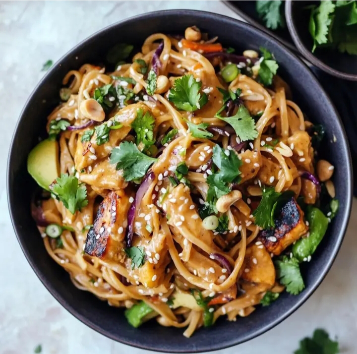 Vegan Peanut Noodles