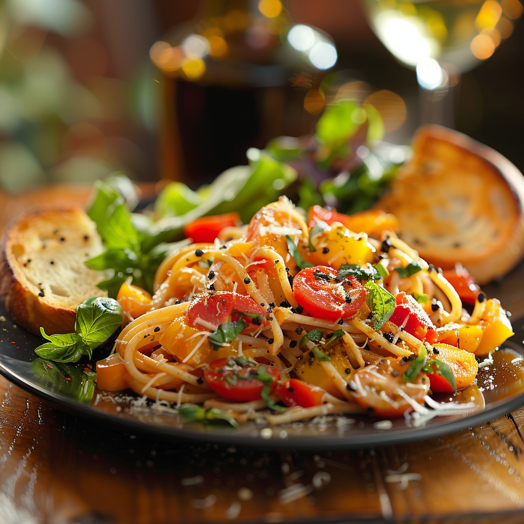 Vegetarian Pasta Primavera in 20 Minutes: Quick & Delicious Recipe 5 Vegetarian Pasta Primavera in 20 Minutes