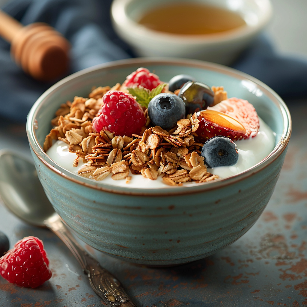 Yogurt & Granola Breakfast Bowl: Delicious & Nutritious Start 2 Yogurt & Granola Breakfast Bowl