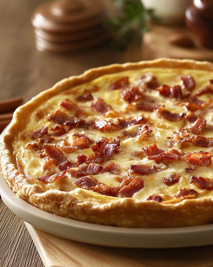 Bacon Cheese Quiche: The Ultimate Savory Delight 2 Bacon Cheese Quiche