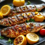 Baked Mackerel Harissa
