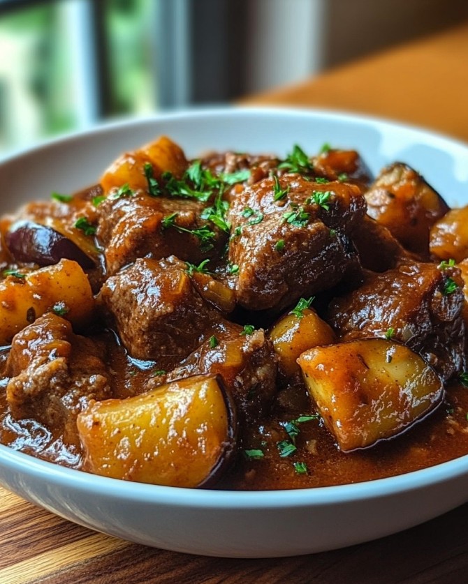 Beef Eggplant Stew: Savory & Easy One-Pot Recipe 2 Beef Eggplant Stew