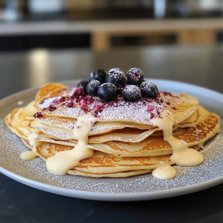 Blueberry Breakfast Crepes: Easy & Delicious Recipe 2 Blueberry Breakfast Crepes