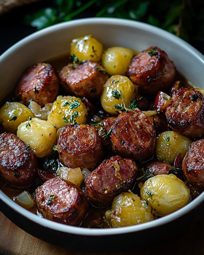 Braised Cabbage Sausages: Savory & Easy Recipe for Every Occasion 2 Braised Cabbage Sausages