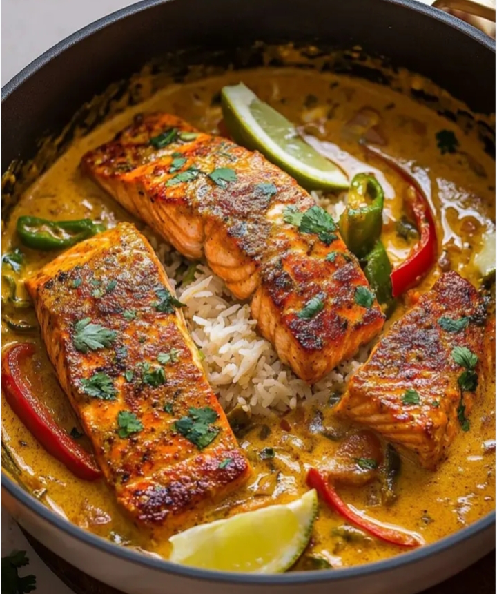 Caribbean Coconut Salmon: The Best Tropical Recipe for Quick Dinners 2 Caribbean Coconut Salmon
