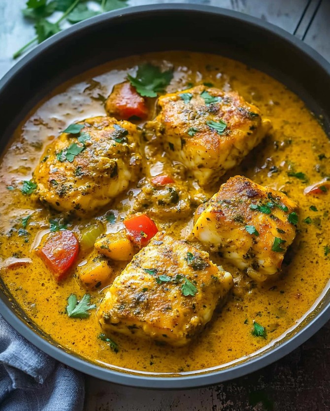 Caribbean Cod Curry: Authentic & Easy Recipe 2 Caribbean Cod Curry