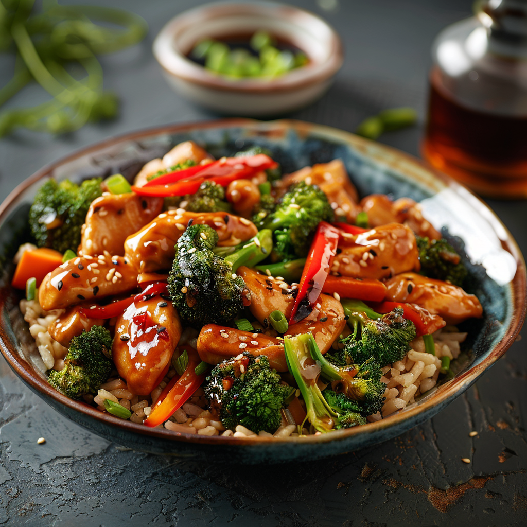 Chicken & Broccoli Stir-Fry with Brown Rice: Quick & Healthy Recipe 4 Chicken & Broccoli Stir-Fry with Brown Rice