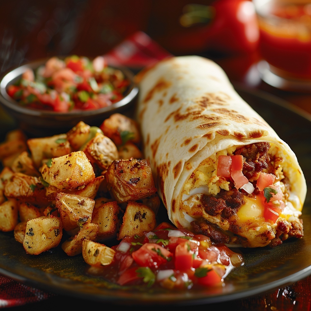 Classic American Breakfast Burrito with Eggs: The Ultimate Recipe 3 Classic American Breakfast Burrito with Eggs