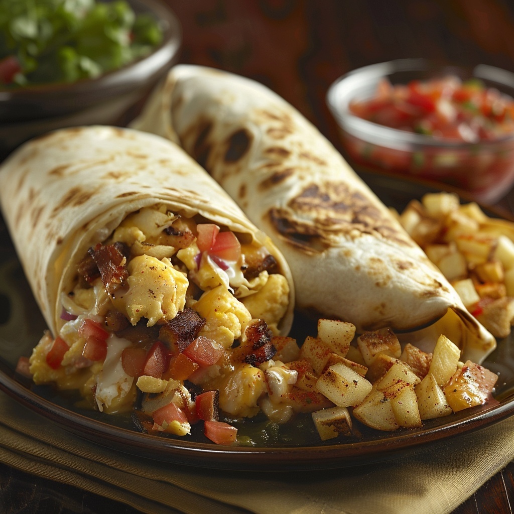 Classic American Breakfast Burrito with Eggs: The Ultimate Recipe 4 Classic American Breakfast Burrito with Eggs