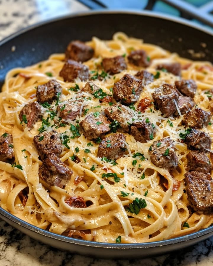 Creamy Beef Alfredo: The Ultimate Comfort Dish 2 Creamy Beef Alfredo