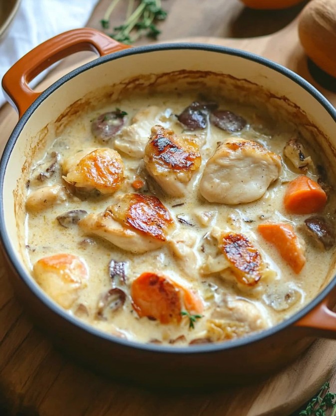 Creamy Chicken Stew