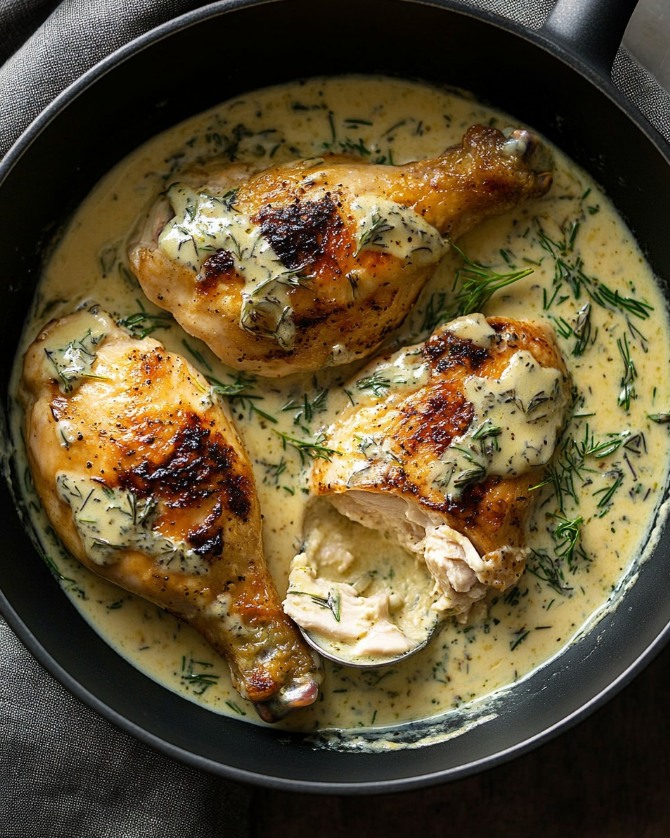 Creamy Tarragon Chicken: The Ultimate Savory Delight 2 Creamy Tarragon Chicken