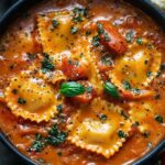 Creamy Tomato Ravioli