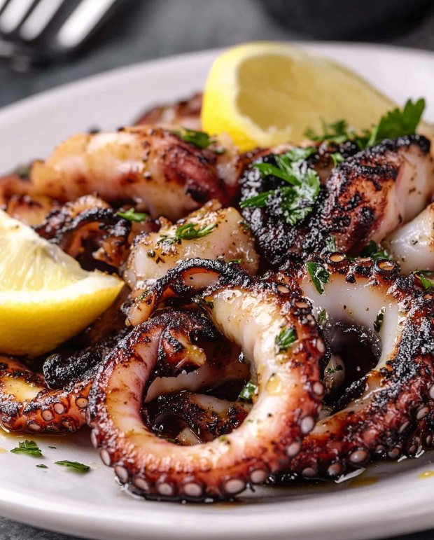Grilled Greek Octopus: The Ultimate Recipe for a Savory Delight 2 Grilled Greek Octopus