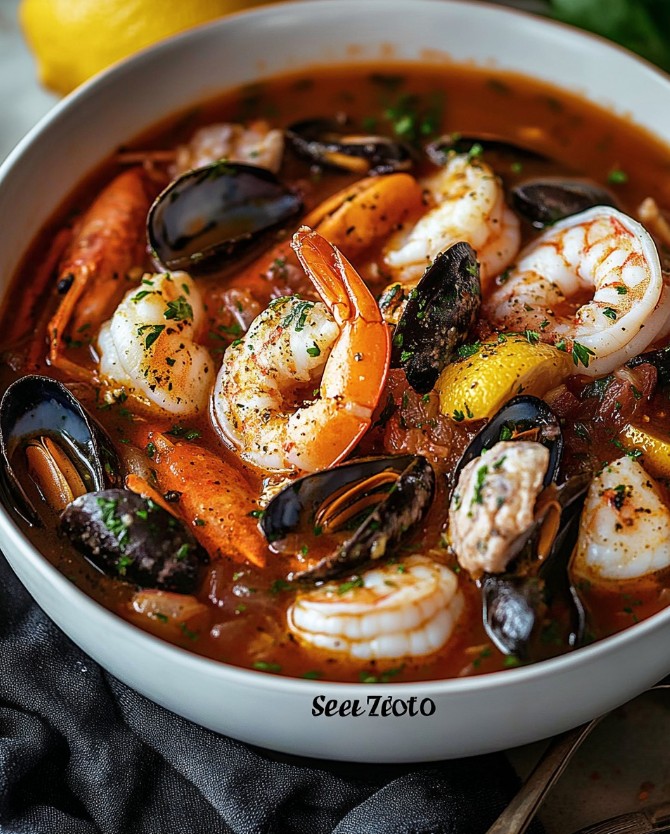 Italian Seafood Soup: Authentic & Easy Recipe for Seafood Lovers 2 Italian Seafood Soup