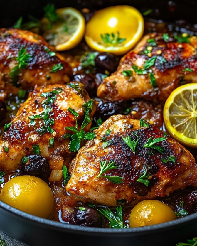 Moroccan Chicken Delight: Savory & Authentic Recipe 2 Moroccan Chicken Delight