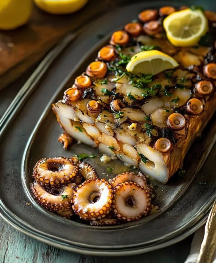 Octopus Potato Terrine