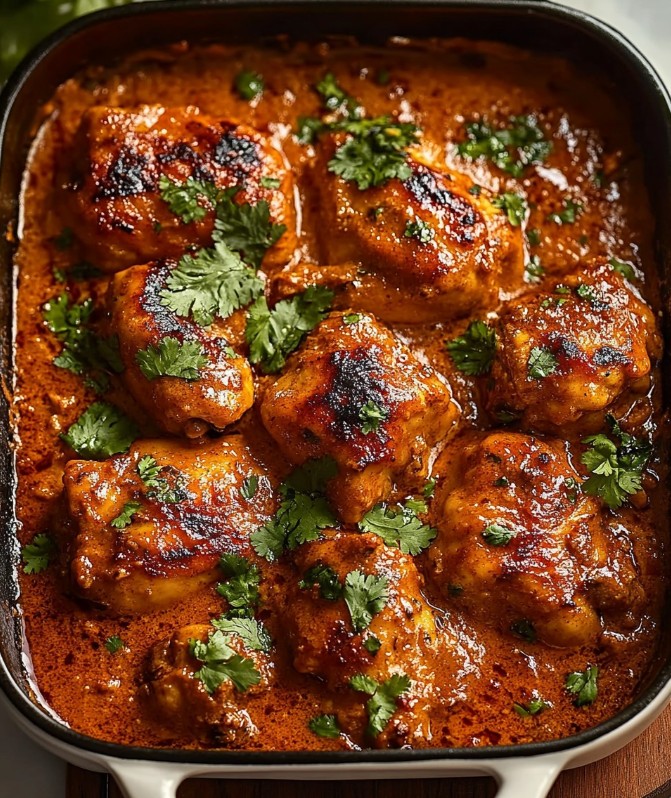 Oven Butter Chicken: The Easiest & Most Flavorful Recipe Ever! 2 Oven Butter Chicken