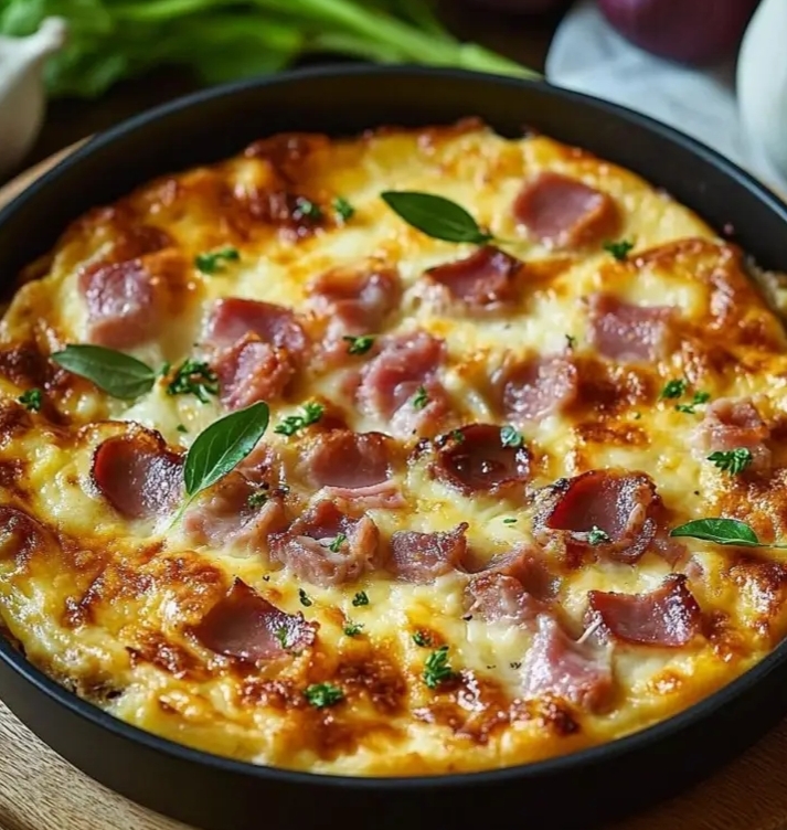 Savory Ham Clafoutis: The Ultimate Easy Recipe 2 Savory Ham Clafoutis