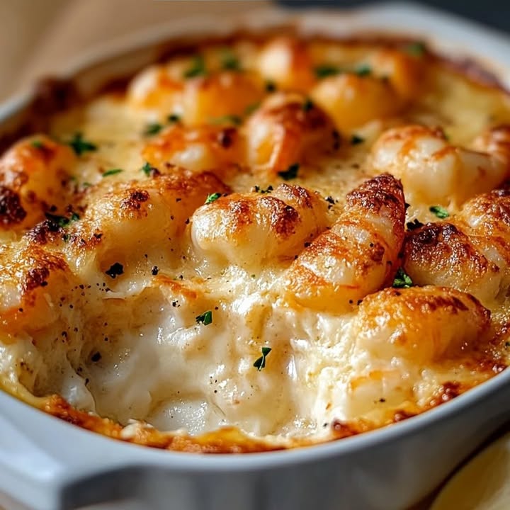 Seafood Gratin Delight: Effortlessly Savory & Irresistible 2 Seafood Gratin Delight