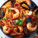 Seafood Spaghetti Delight