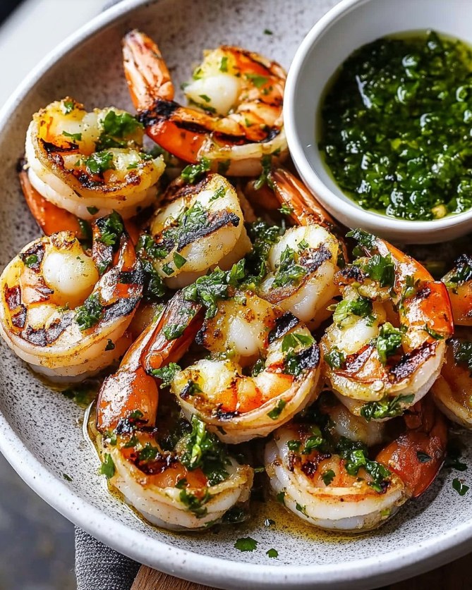 Shrimp Chimichurri Skewers: Effortlessly Delicious & Authentic Recipe 2 Shrimp Chimichurri Skewers