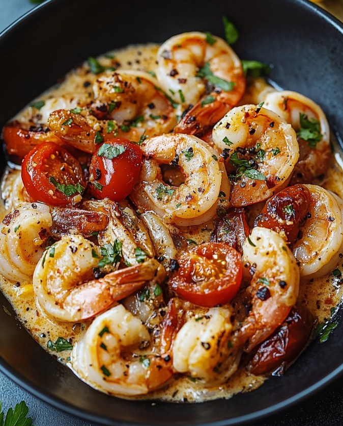 Shrimp Fettuccine Delight