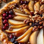 Spiced Pear Galette