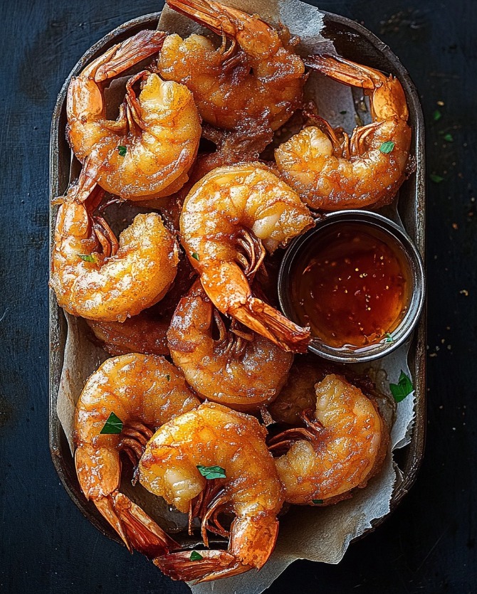 Spicy Honey Shrimp